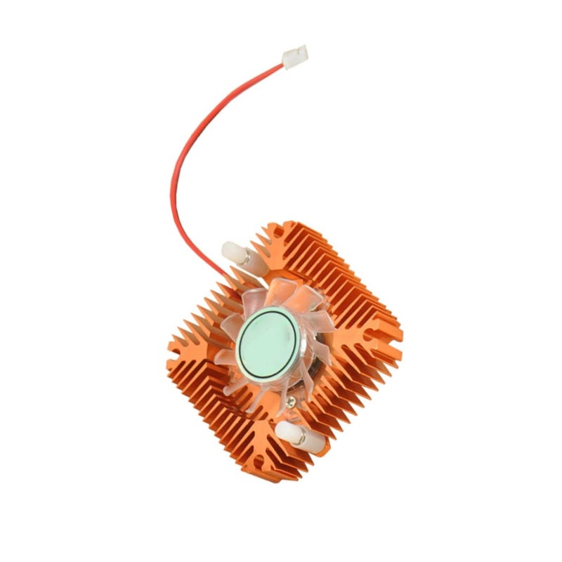 12V Gpu Fan Cooler Silent Graphic Card Air Cooling Device Pure Radiator Efficient Reduced Noise Extended Lifespan Black - Image 2