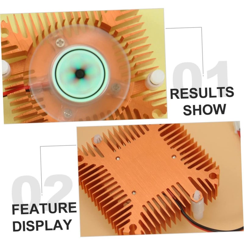 12V Gpu Fan Cooler Silent Graphic Card Air Cooling Device Pure Radiator Efficient Reduced Noise Extended Lifespan Black - Image 5