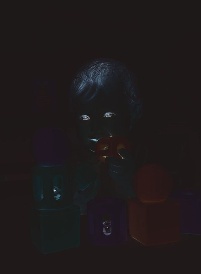 هيب هايب مجموعة خشخيشات هندسية للأطفال الرضع - 9 قطع - Image 4