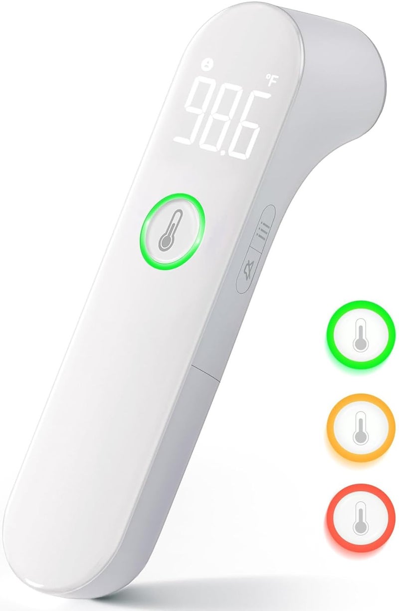 Viproud Thermometer for Adults and Kids, Fast Accurate Baby Thermometer, FSA HSA Eligible, Fever Alarm & Mute Mode, Baby Essentials - Lifetime Support - Image 2
