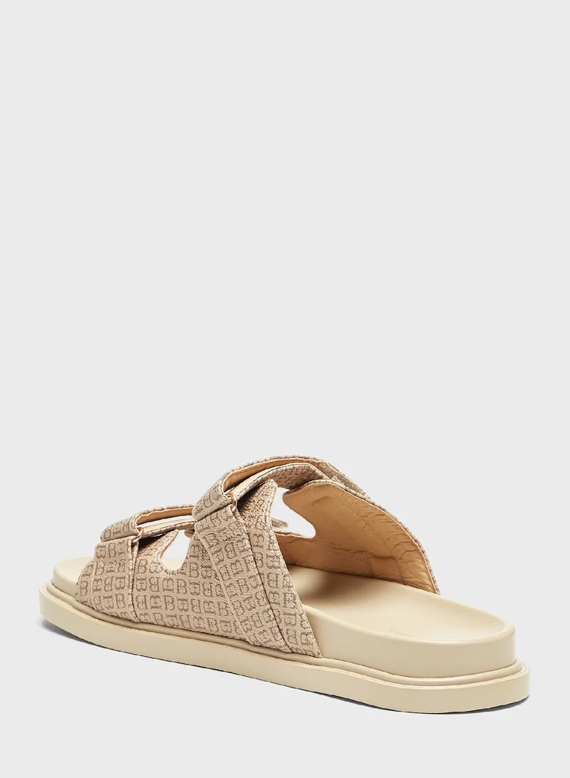 shoexpress Double Strap Flat Sandals