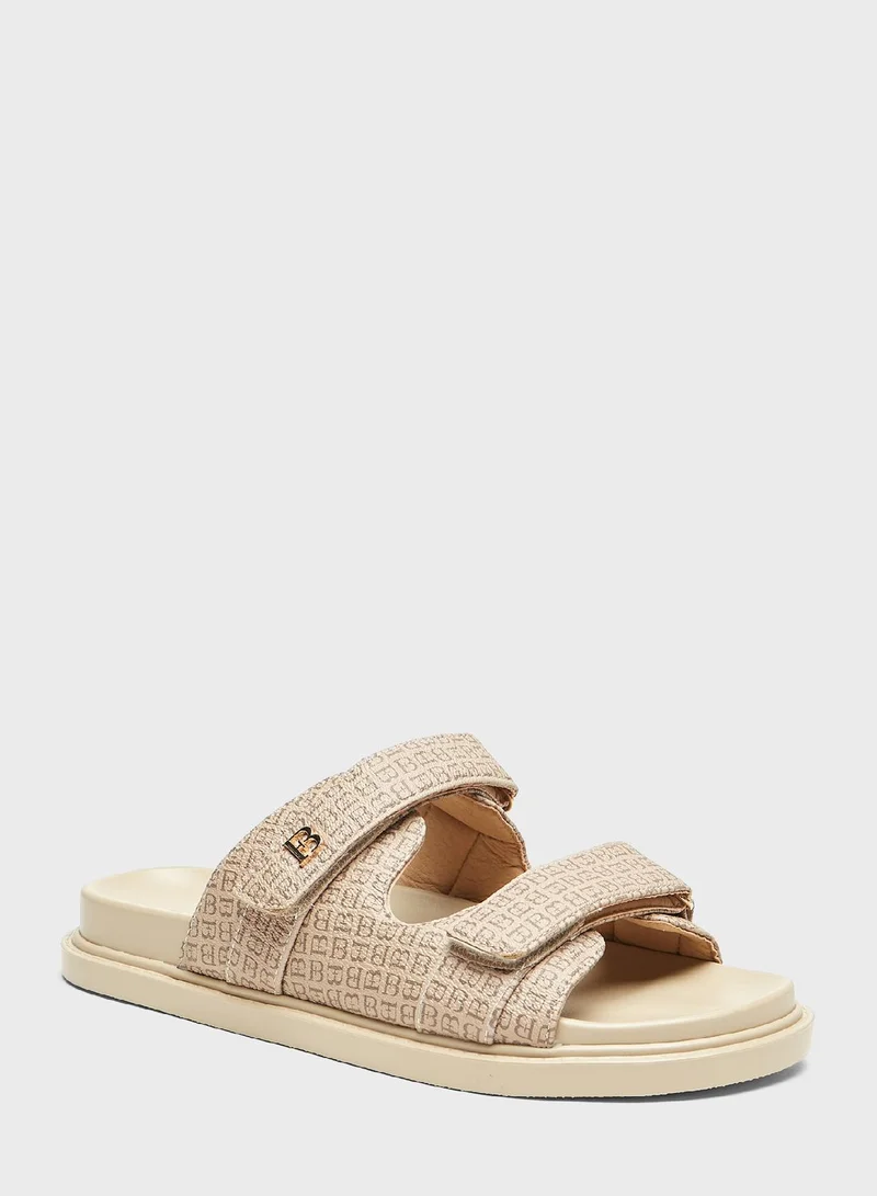 shoexpress Double Strap Flat Sandals