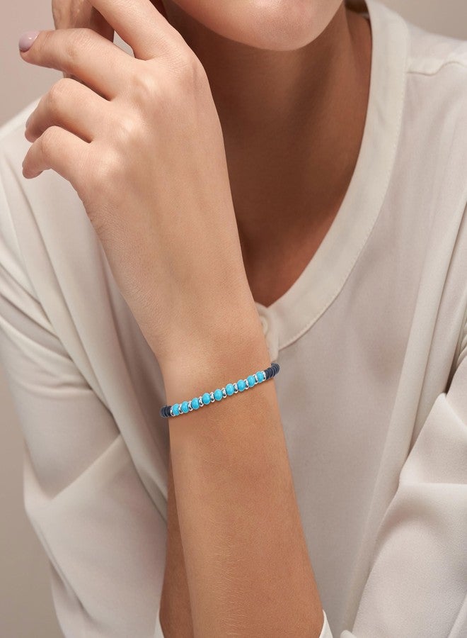 GAVU Crystal Bracelet for Men Women, Synthetic Turquoise Bracelet for Men Women, Black Onyx Bracelet for Women Men - Image 4