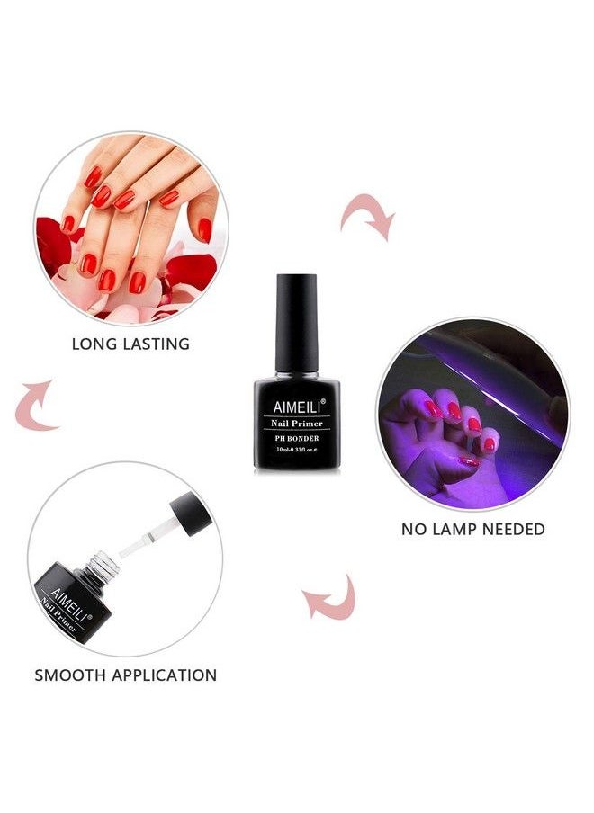 AIMEILI Nail Prep Bond Primer Uv Led Gel Foundation For Acrylic Powder And Builder Gel  - Image 4
