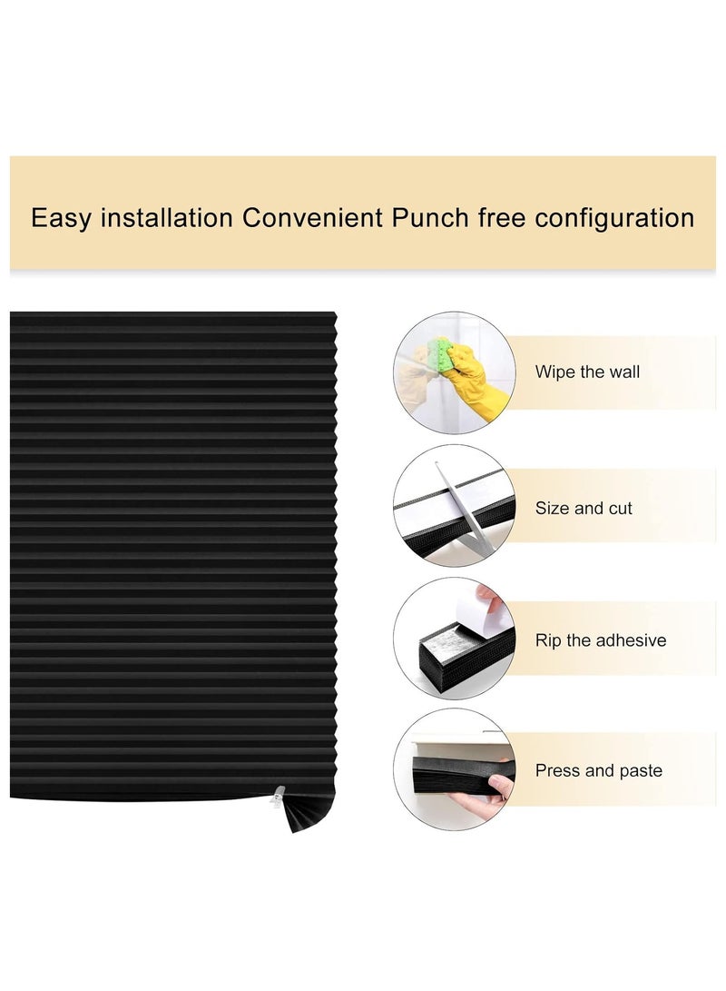 Office blinds, fully shading curtains, self-adhesive pleated curtains, portable roller blinds that can be cut