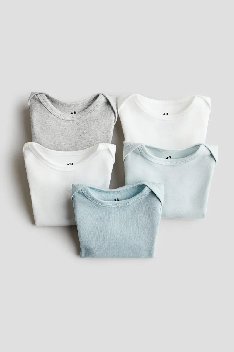 H&M 5-pack bodysuits