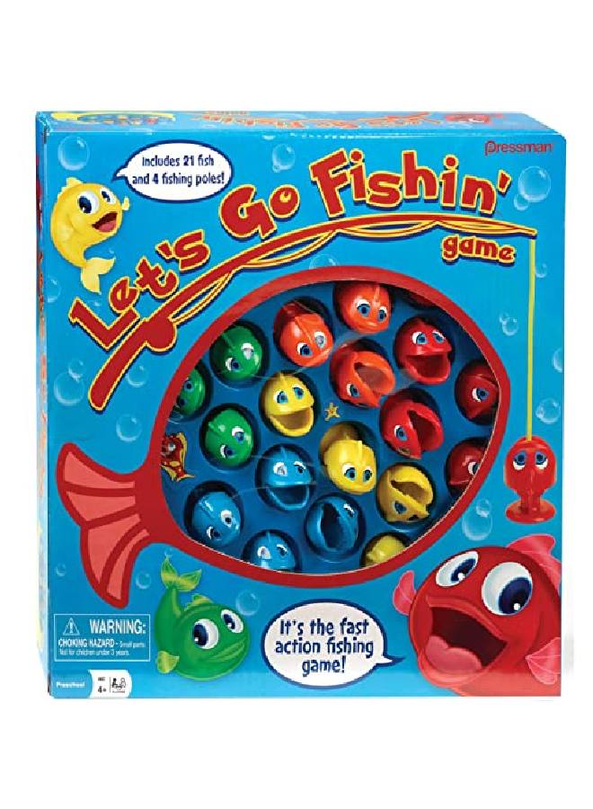 Pressman Fishin' Game By Pressman The Original Fastaction Fishing Game - Image 3