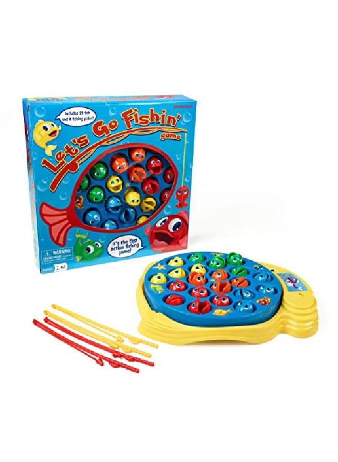 Pressman Fishin' Game By Pressman The Original Fastaction Fishing Game - Image 1