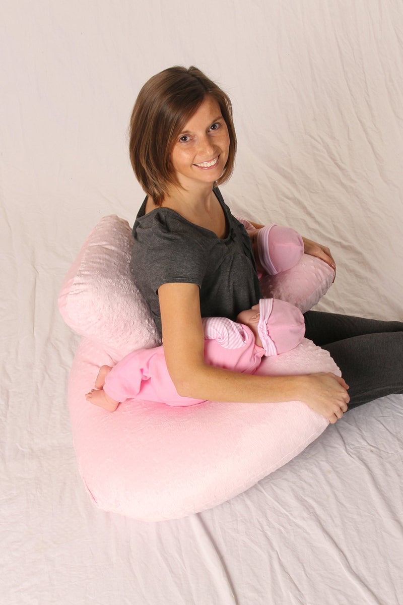 Twin Z PIllow Twin Z Cover Pink- Cover ONLY - Image 2