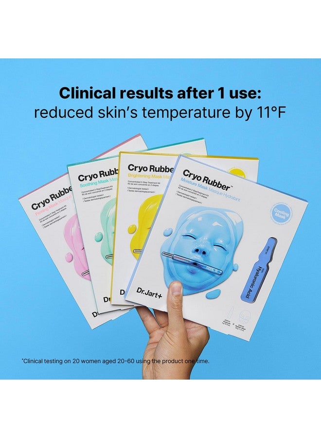 Dr.Jart+ Cryo Rubber Face Mask with Moisturizing Hyaluronic Acid | Korean Skin Care, 1.41 Ounce - Image 5
