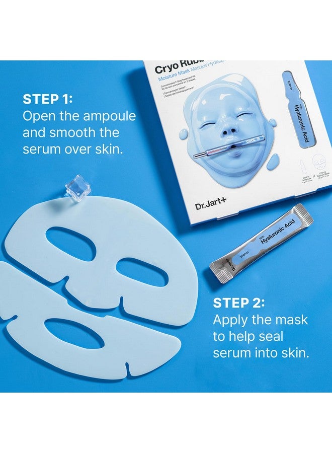 Dr.Jart+ Cryo Rubber Face Mask with Moisturizing Hyaluronic Acid | Korean Skin Care, 1.41 Ounce - Image 3