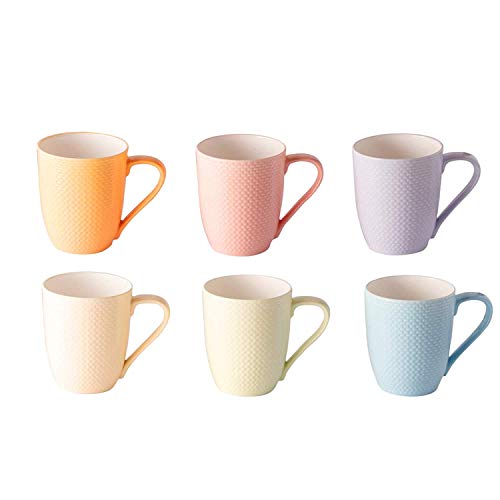 Saaikee Tea Coffee Cups Set Bone China Tableware (Set of 6) 300 ml - Image 4
