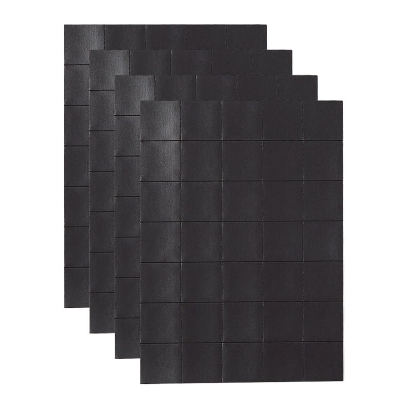 140 Pieces Self-Adhesive Magnetic Squares (Each 15x15x0.5mm) on 4 Tape Sheets with Strong Adhesive Backing for DIY Crafts Photo Schedule Business Card - Image 1