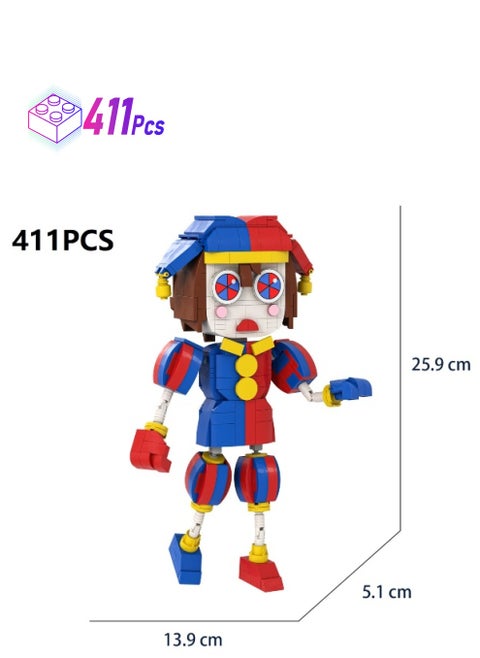 411 Pcs The Amazing Digital Circus Toy Building Block Pamni