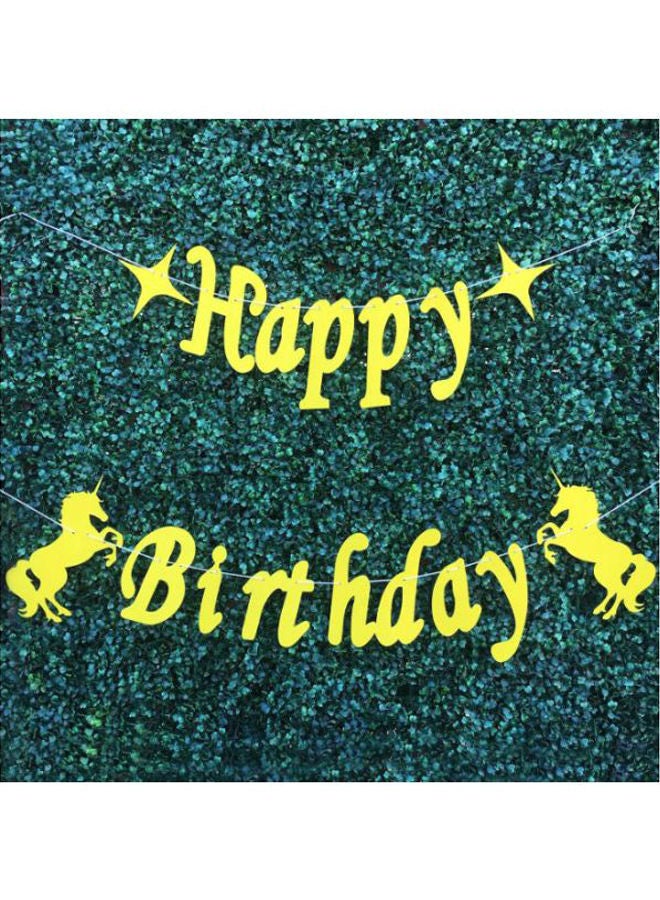 NIBEMINENT 10-Piece Decorative Birthday Party Unicorn Printed Balloons Set - Image 2