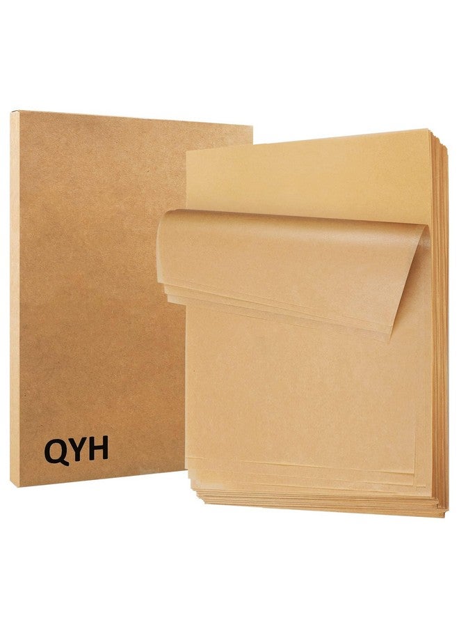 QYH QYH 300 Pcs Parchment Paper Sheets for Baking, 8x12 Inches Unbleached Precut Parchment Paper for Baking Cookies, Frying, Air Fryer, Cooking, Grilling Rack, Oven  - Image 1