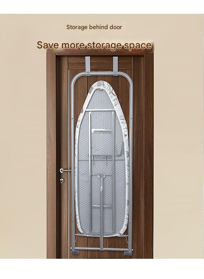 XiuWoo Over-The-Door Foldable Hanging Ironing Board for Laundry Room Organization, Small Spaces, Apartments & Dorms,Light Weight,Easy to Storage - Image 4