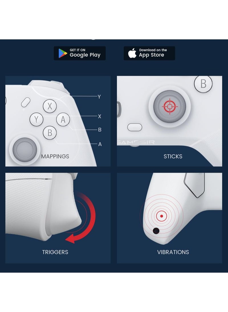 GameSir - GameSir T4 Cyclone Pro Wireless Pro Controller for Switch/Lite/OLED, Hall Effect Controller (No Drifting) for Windows PC, Switch, Steam Deck, Android & iOS - Image 1