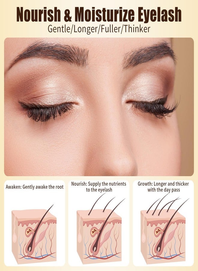 W3W Nourishing Lash Serum Eyelash Serum for Longer Fuller Thicker Lashes Gentle No Irritating Cruelty-Free 3ml - Image 4