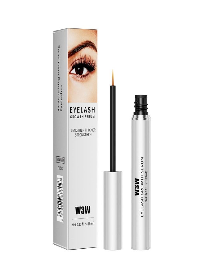 W3W Nourishing Lash Serum Eyelash Serum for Longer Fuller Thicker Lashes Gentle No Irritating Cruelty-Free 3ml - Image 1