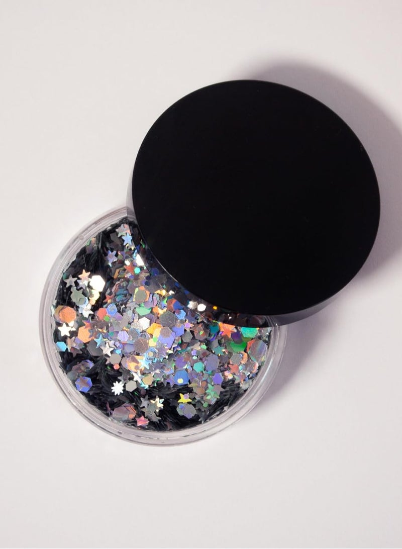 KARIZMA Prism Biodegradable Chunky Glitter // Karizma Beauty Bio Glitter Eco Glitter Face Glitter 10g  - Image 2