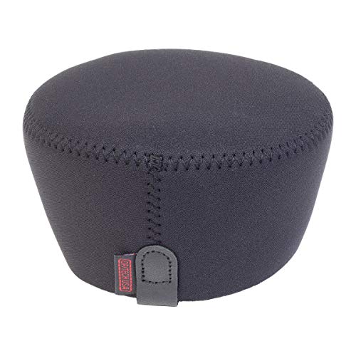 OP/Tech USA Hood Hat – Universal Lens Cap for DSLR & Digital Cameras | Neoprene Camera Lens Hood, Soft Cap for Camera Lens & Protection - XXL (Black) - Made in USA - Image 1