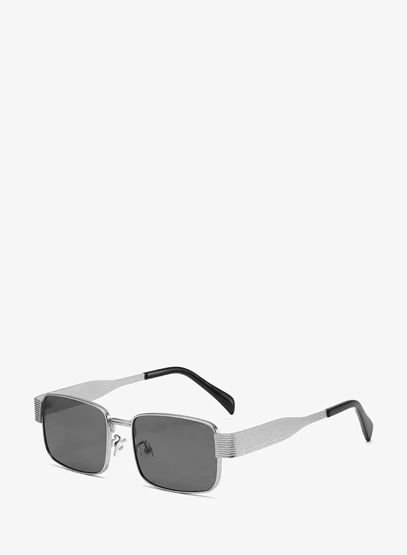 Take Two  Retro Rectangle Metal Sunglasses for Women | Best Price UAE