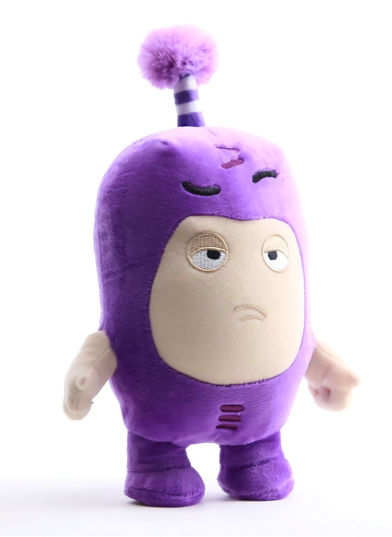 McDou - Oddbods Plush Soft Cuddly Toy Slick - Image 1