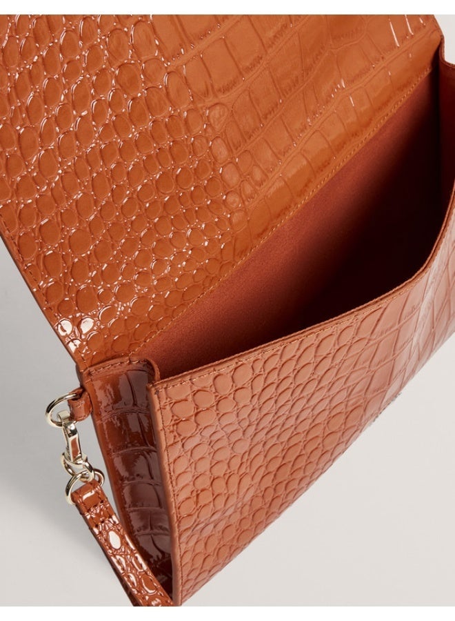 Ted Baker حقيبة ظرف بتأثير كروك - Image 5