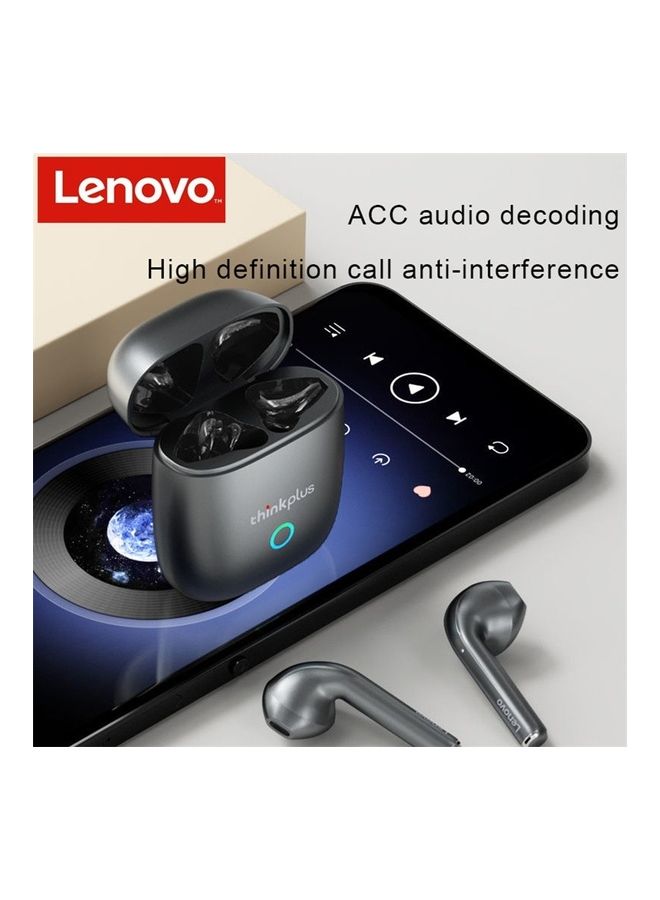 Lenovo Thinkplus LP50 TWS Bluetooth Earphone Wireless Earbuds Sports Gaming Headset for IOS Android with Microphone 3D Stereo Headphone Grey - Image 3