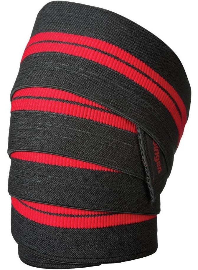 Harbinger Harbinger Red Line 78-Inch Knee Wraps for Weightlifting (Pair) - Image 1