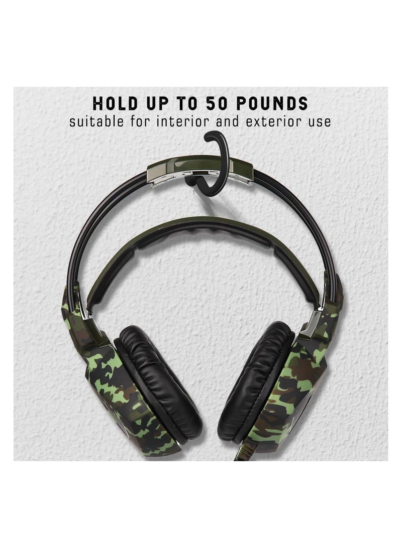 VIUAUAX Vinyl Coated Screw-in Hanger Cup Ceiling Hooks for Indoor and Outdoor Use (Black, 2.9in)- Pack of 25Question Mark Light Hooks Black White Dipped Plastic Cup Hooks.Ceiling Hooks Planter Cups Screw-In. - Image 3