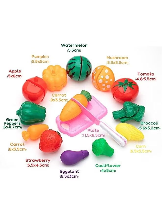 73Pcs Play Kitchen Accessories, Play Food Sets for Kids Kitchen Playset with Pots and Pans Set, Daily Food Fruit Veges, Cooking Utensils, Preschool Learning Education Toys for Toddlers, Gifts for Girls - Image 5