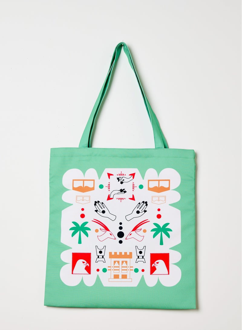 Eid Al Etihad Totebag - Hessa & Salama - Image 1