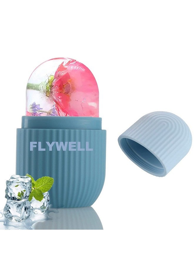 FlyWell Face Ice Roller for Face and Eye,Face Massage, Facial Beauty Ice Roller, Silicone Ice Mold for Face Beauty - Image 1