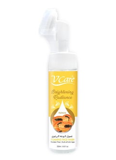 VCare V Care Foaming Face Wash 200ml - Unlock Your Glow | Papaya Extract Infused | Gentle Exfoliation for Naturally Vibrant Skin  - Image 1