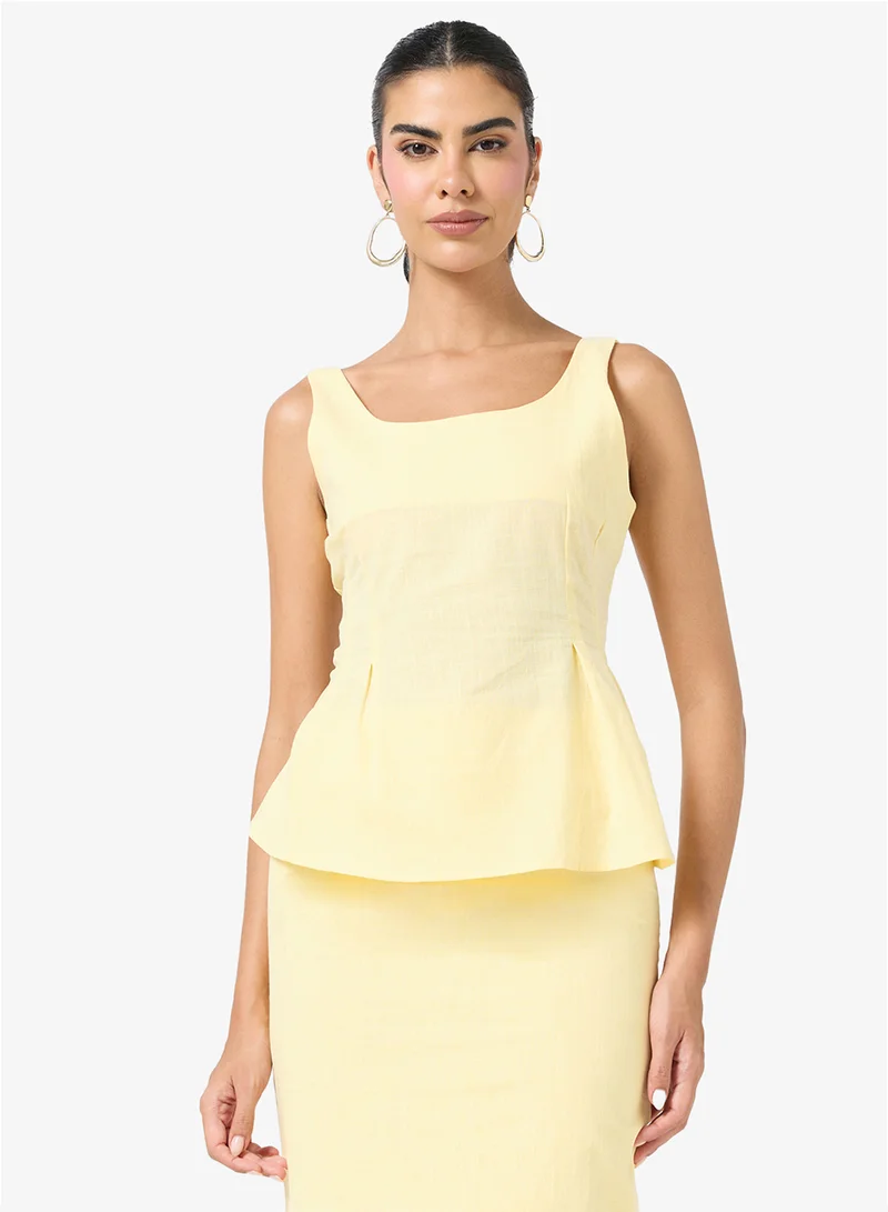 Ella  Peplum Top & Skirt Set for Women | Best Price UAE