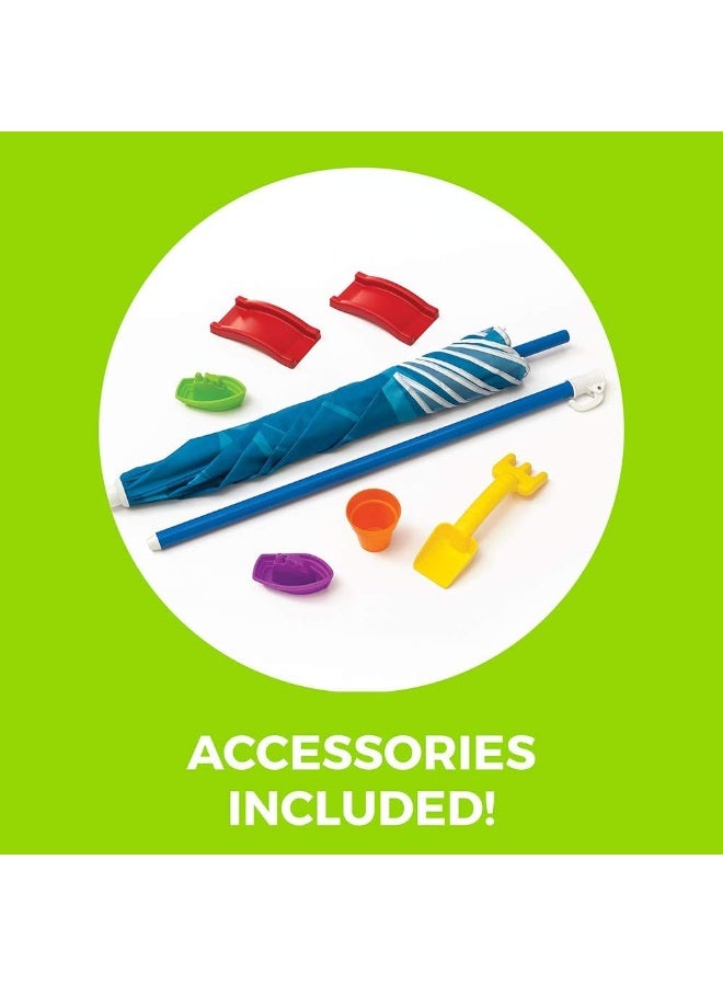 ستيب2 ستيب 2 كاسكيدينغ كوف مع مظلة 850900 – طاولة رمل وماء للأطفال بوجهين (من 18 شهرًا فأكثر) - Image 5