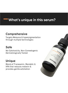 3% Tranexamic Acid Face Serum for PIE, PIH and Acne Scars | Face Serum with HPA to help provide even looking skin tone - pzsku/ZD1369A76770F364886B9Z/45/_/1706013765/4eb7a848-8655-4ea1-b7d0-0323233a2529