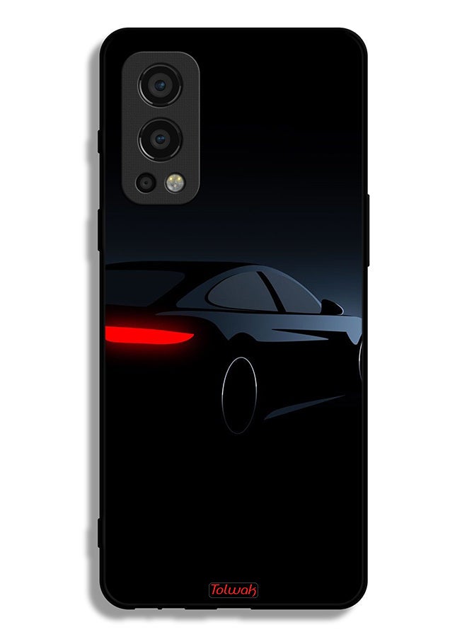 Tolwak OnePlus Nord 2 5G Protective Case Cover Dark Car - Image 2