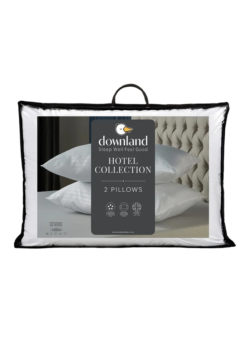 ماتلان Downland White Hotel Collection Pillow Pair
