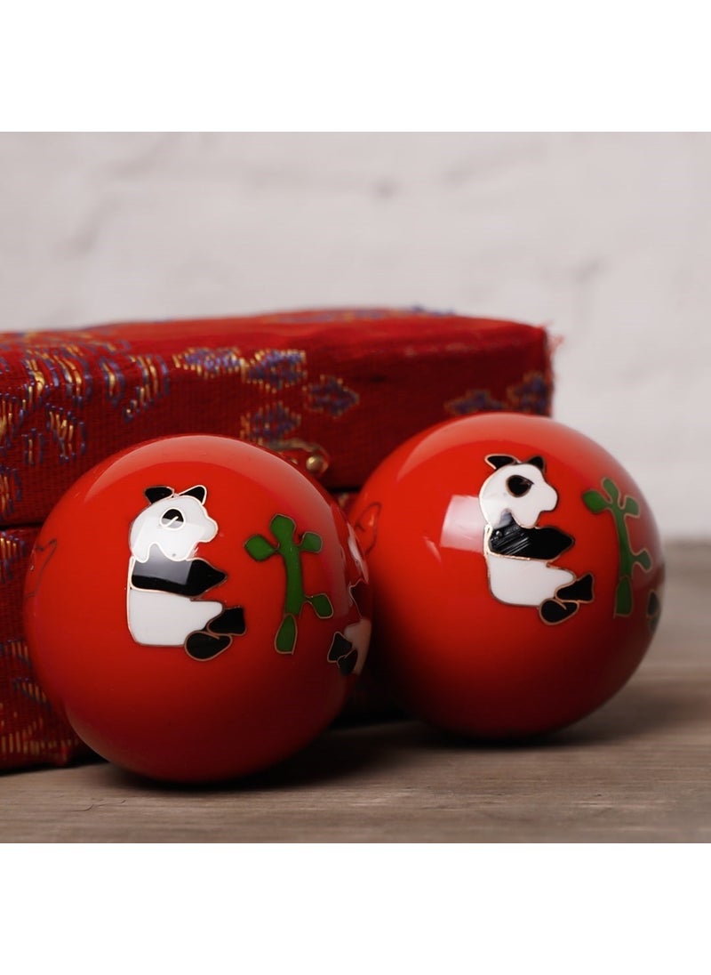 Mitr Chinese Red Panda Motif Boarding Ball (Stress Ball)  - Image 1