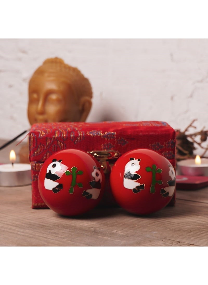 Mitr Chinese Red Panda Motif Boarding Ball (Stress Ball)  - Image 2