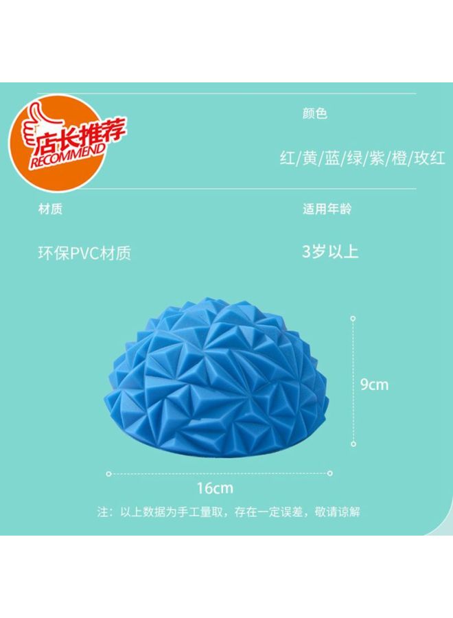 Tactile Durian Ball Children's Sensory Class Training Equipment Home Balance Crossing River Stone Semicircular Air Cushion Massage Ball - Image 2