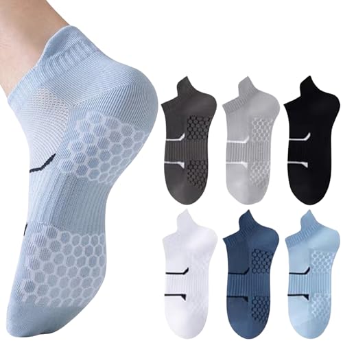 DIVUE Ankle Length Socks For Men And Women Free Size Pack of 6 | Made With Cotton Breathable, Anti Odour & Moisture Absorbent cotton unisex Cute Multicolor design (Multi Color) - Image 1