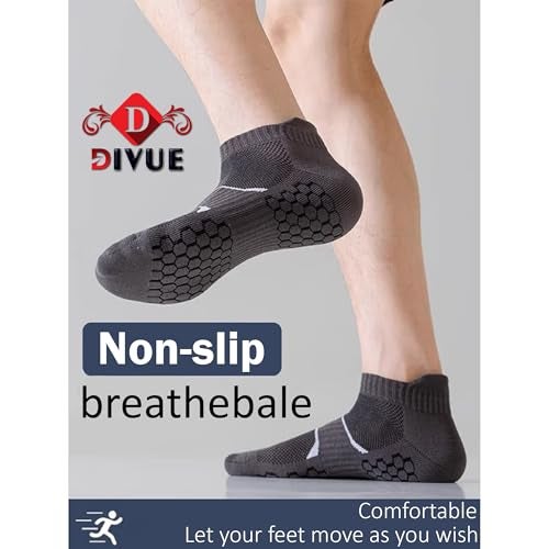 DIVUE Ankle Length Socks For Men And Women Free Size Pack of 6 | Made With Cotton Breathable, Anti Odour & Moisture Absorbent cotton unisex Cute Multicolor design (Multi Color) - Image 4