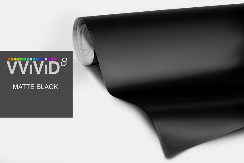 VViViD لفائف فينيل سيارة مات سوداء من VViViD مع إطلاق الهواء 3MIL-VViViD8 (2 قدم × 2.5 قدم 4 عبوات) - Image 3