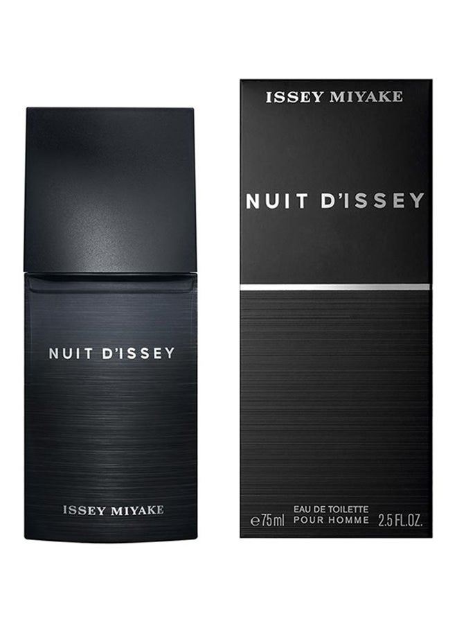 ISSEY MIYAKE Nuit D'Issey EDT 75ml - Image 2
