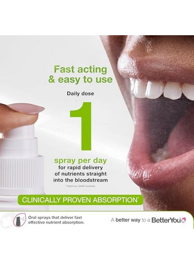 BetterYou BetterYou D3000 Vitamin D Oral Spray - Convenient Alternative for Tablets - Promotes Strong Bones, Teeth and Immune System - Aids in Calcium Absorption - Natural Peppermint Flavor - 0.5 oz - Image 5