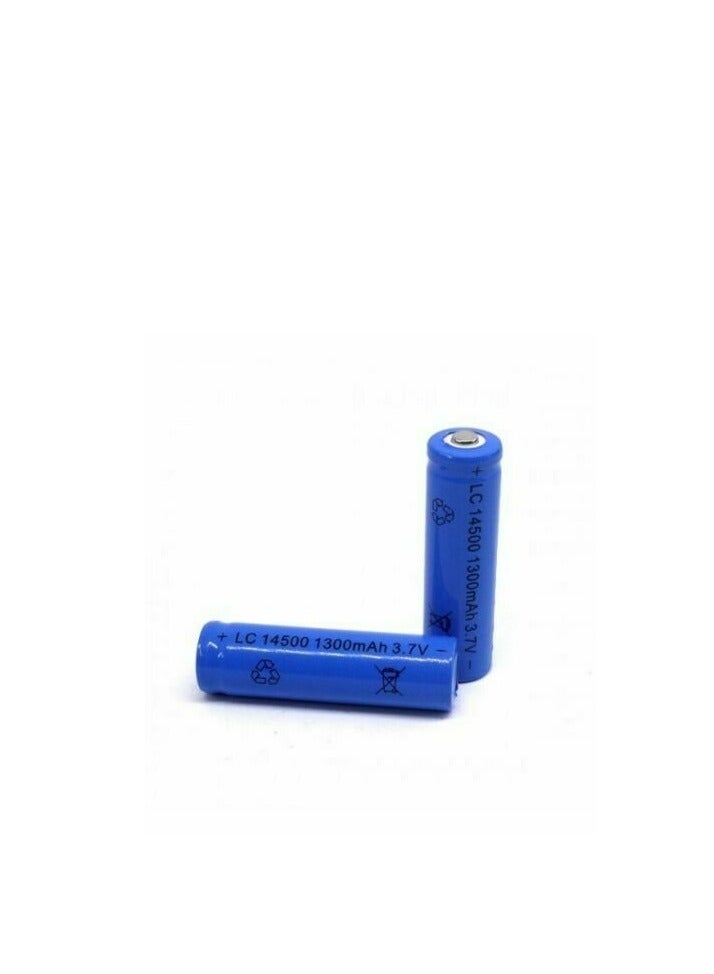 Li-ion Rechargeable Lithium Polymer Batteries, 1300mAh, 3.7V, Pack of 4 
